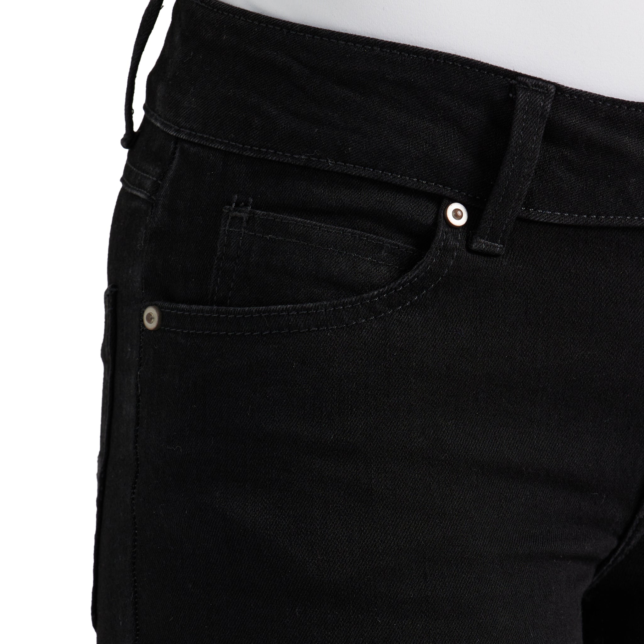Wrangler Women's Mid Rise Bootcut Denim Jeans, Black