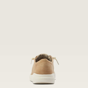 Ariat Women's Hilo Shoe, Washed Tan Canvas