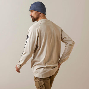 Ariat Men's Rebar Cotton Strong Graphic T-Shirt, String|Black