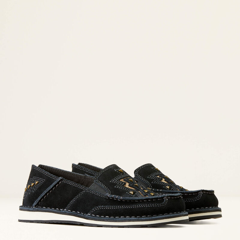 Ariat Women's Cruiser, Azteca Black Suede