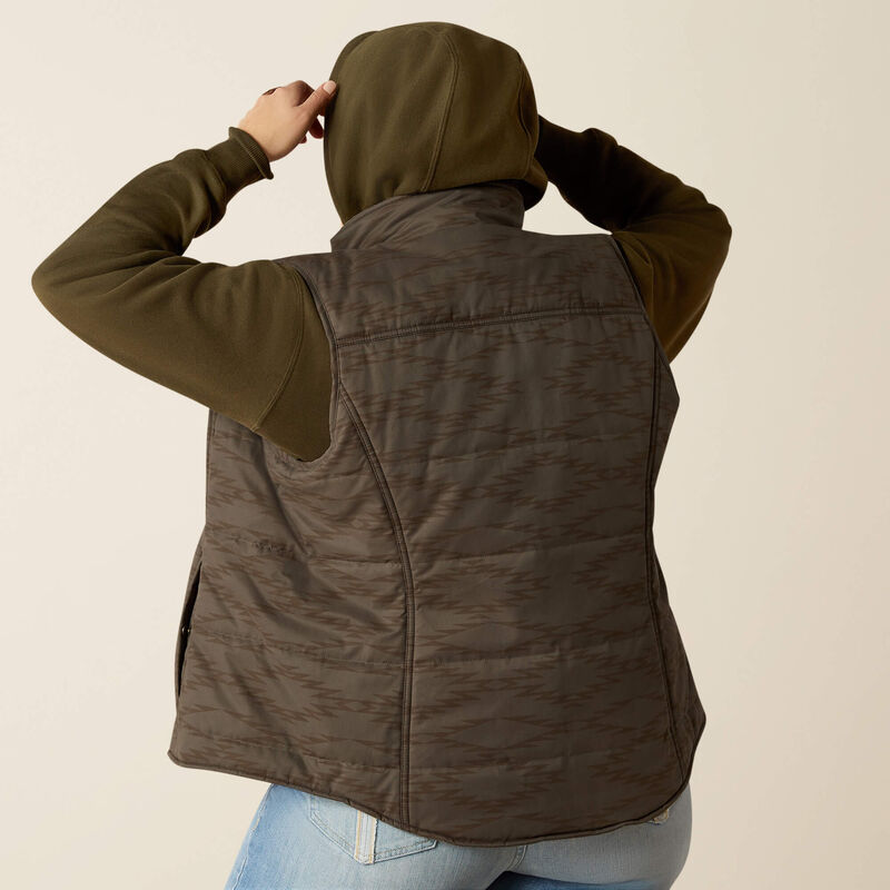 Ariat Women's Grizzly Quilted Vest, Banyan Bark