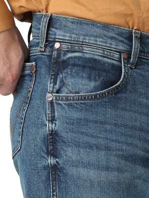 Wrangler Men's Retro Slim Fit Straight Leg Jean, Ferris Medium Wash