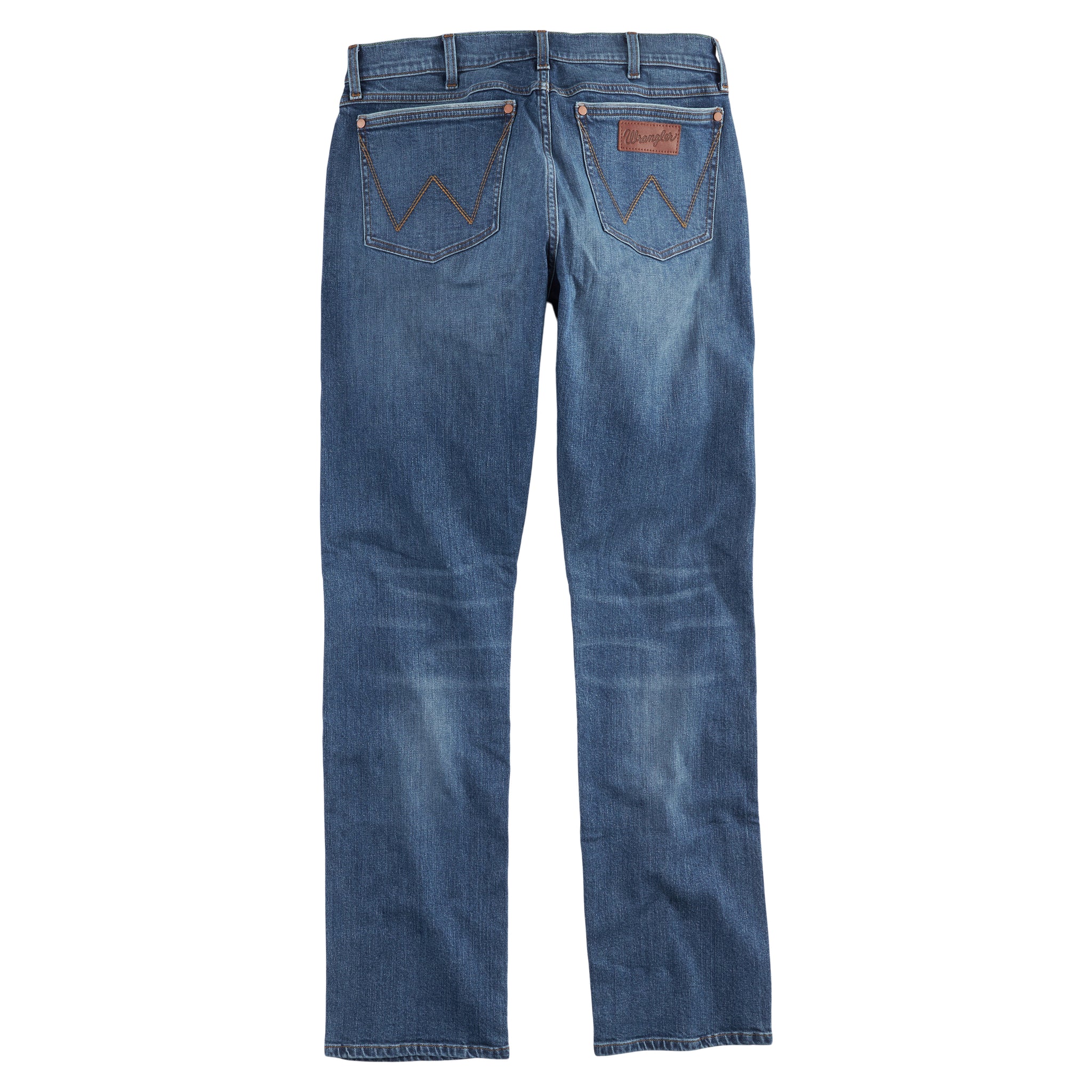Wrangler Men's Retro Slim Fit Straight Leg Jean, Ferris Medium Wash