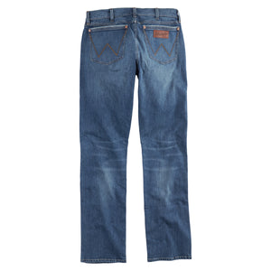 Wrangler Men's Retro Slim Fit Straight Leg Jean, Ferris Medium Wash