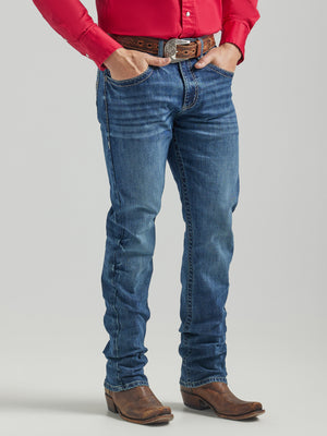Rock 47 By Wrangler Men's Slim Fit Straight Leg Jean, Whispering Pines