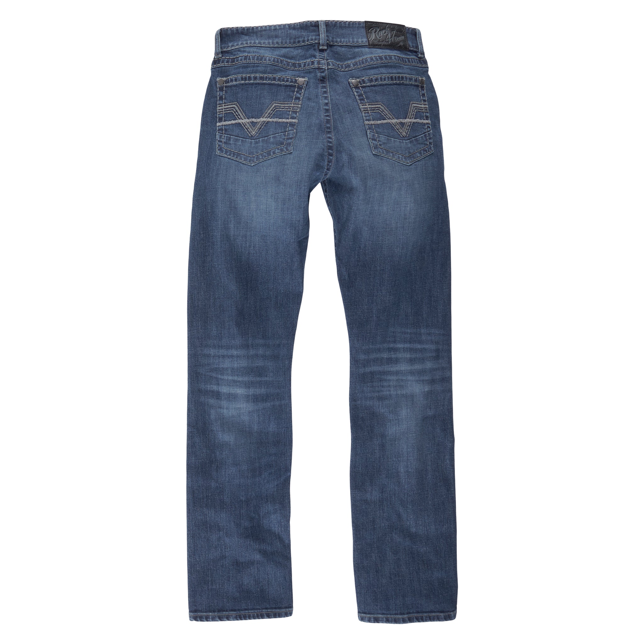Rock 47 By Wrangler Men's Slim Fit Straight Leg Jean, Whispering Pines