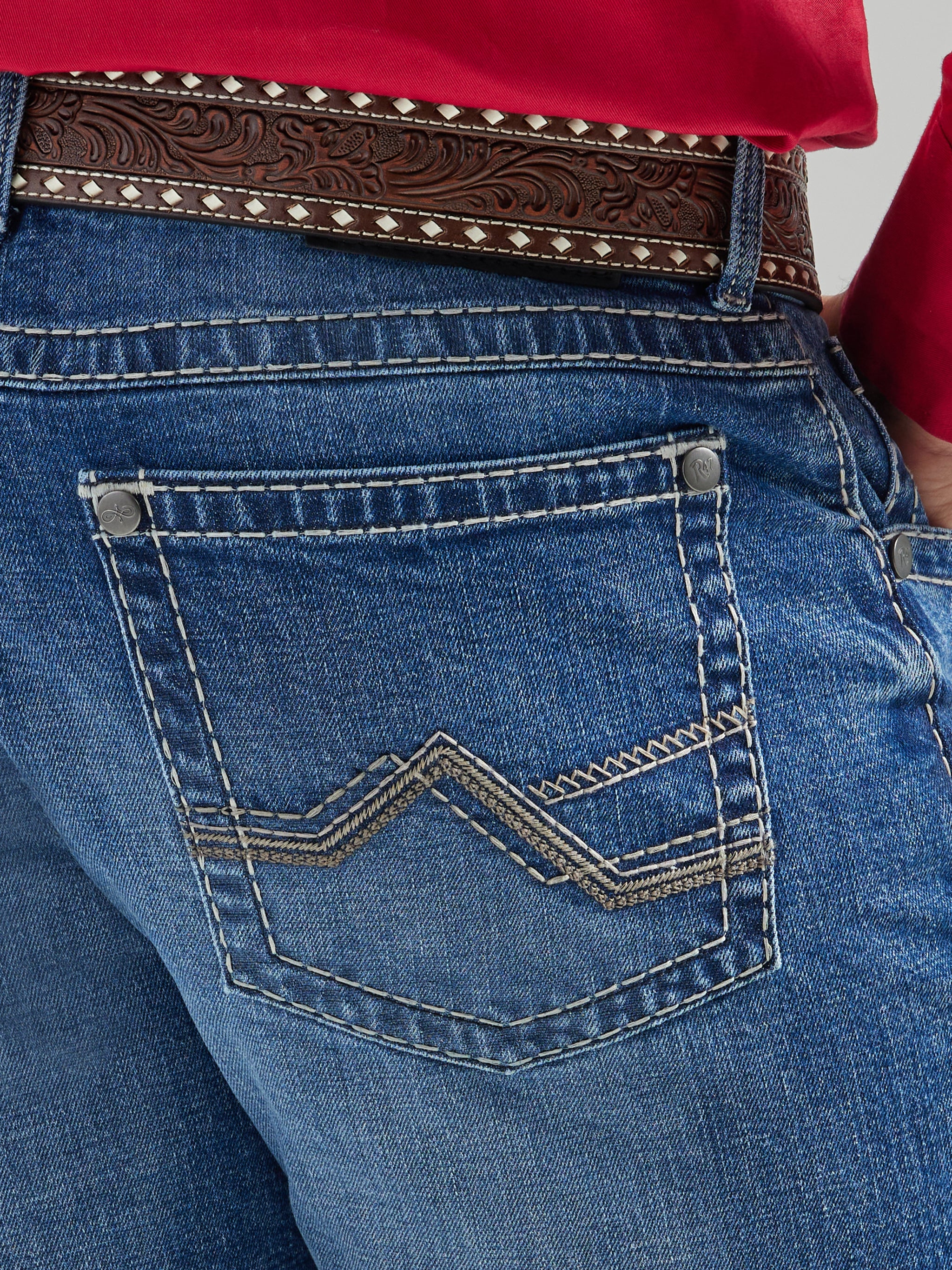 Rock 47 By Wrangler Men's Slim Fit Straight Leg Jean, Paso Fino