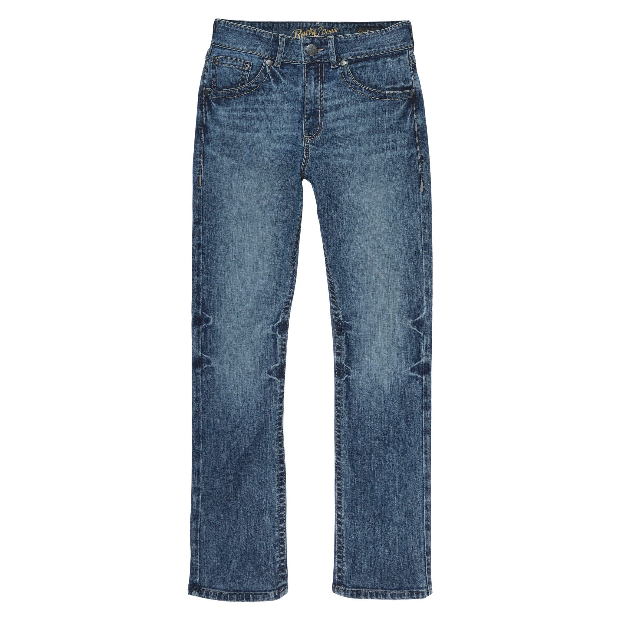 Rock 47 By Wrangler Men's Slim Fit Straight Leg Jean, Farrell