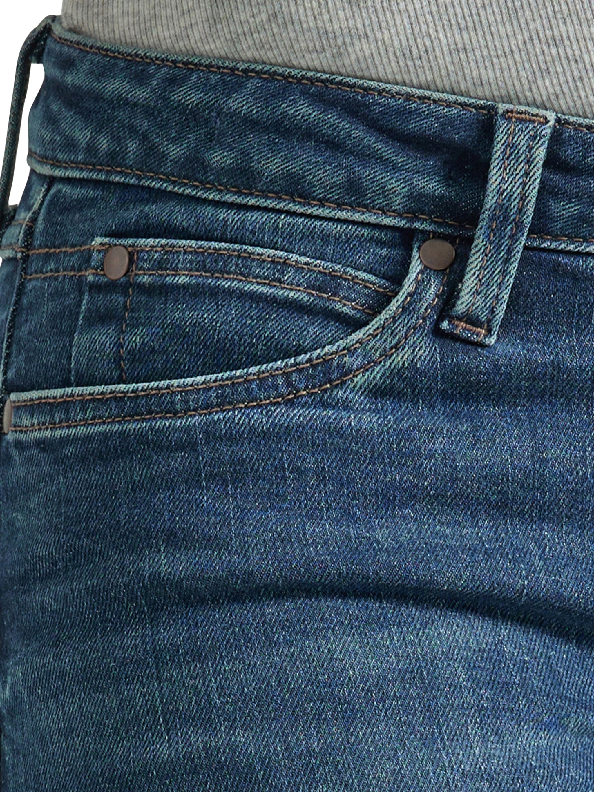 Wrangler Women's Retro Mae Mid Rise Trouser Denim Jeans, Jana