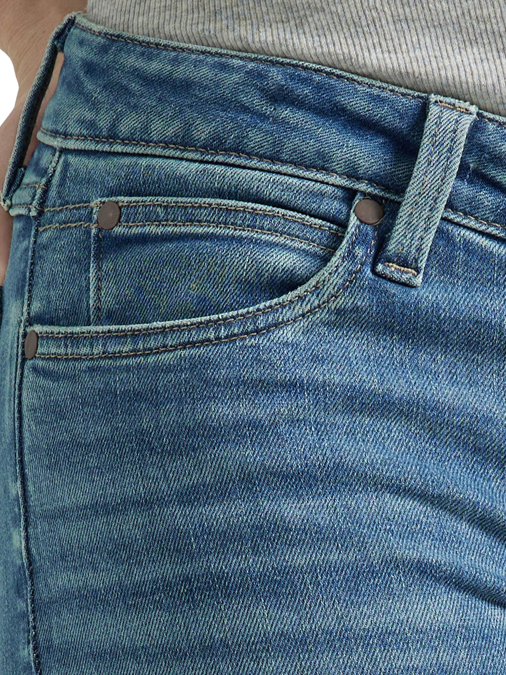 Wrangler Women's Retro Mae Mid Rise Bootcut Denim Jeans, Lilibeth