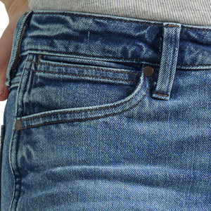 Wrangler Women's Retro Bailey High Rise Trouser Denim Jeans, Bessie