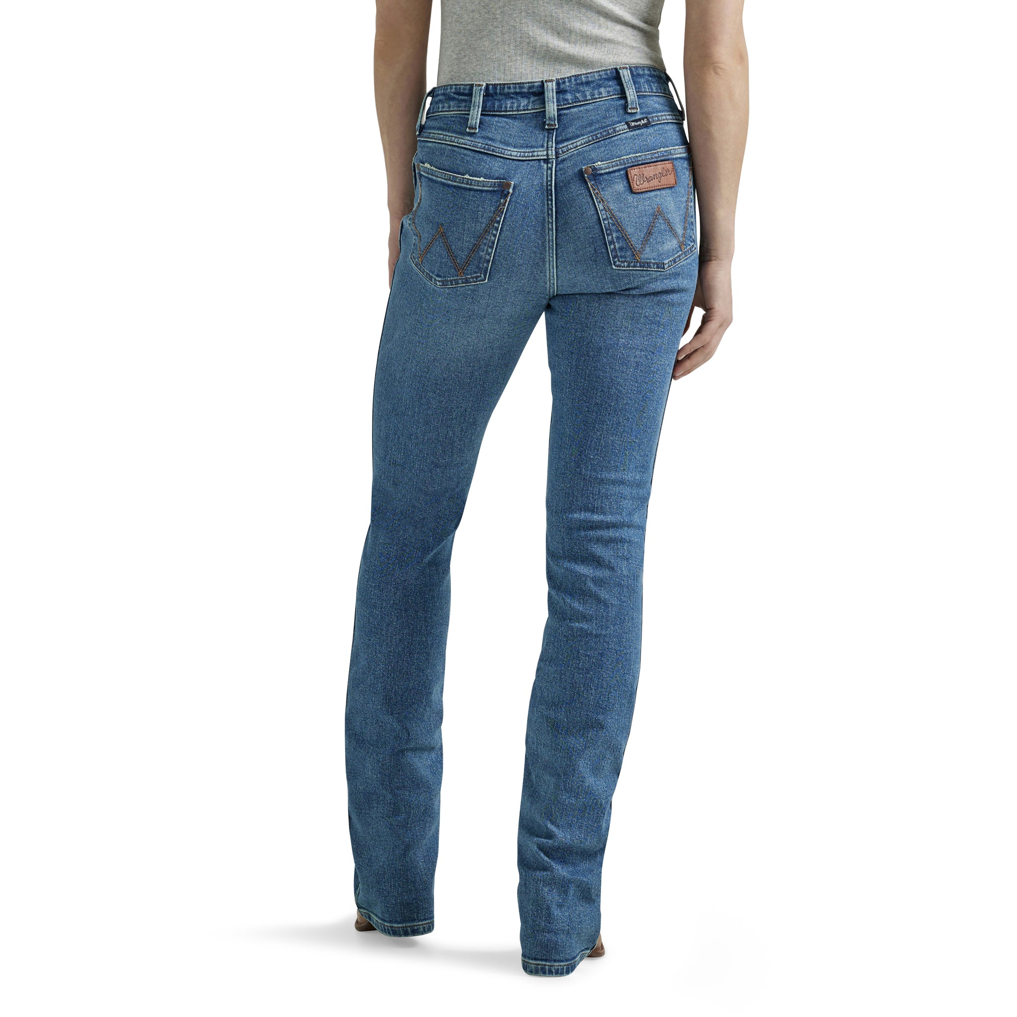 Wrangler Women's Retro Bailey High Rise Bootcut Denim Jeans, Ember