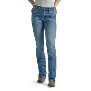 Wrangler Women's Retro Bailey High Rise Bootcut Denim Jeans, Ember