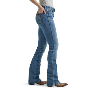 Wrangler Women's Retro Bailey High Rise Bootcut Denim Jeans, Ember