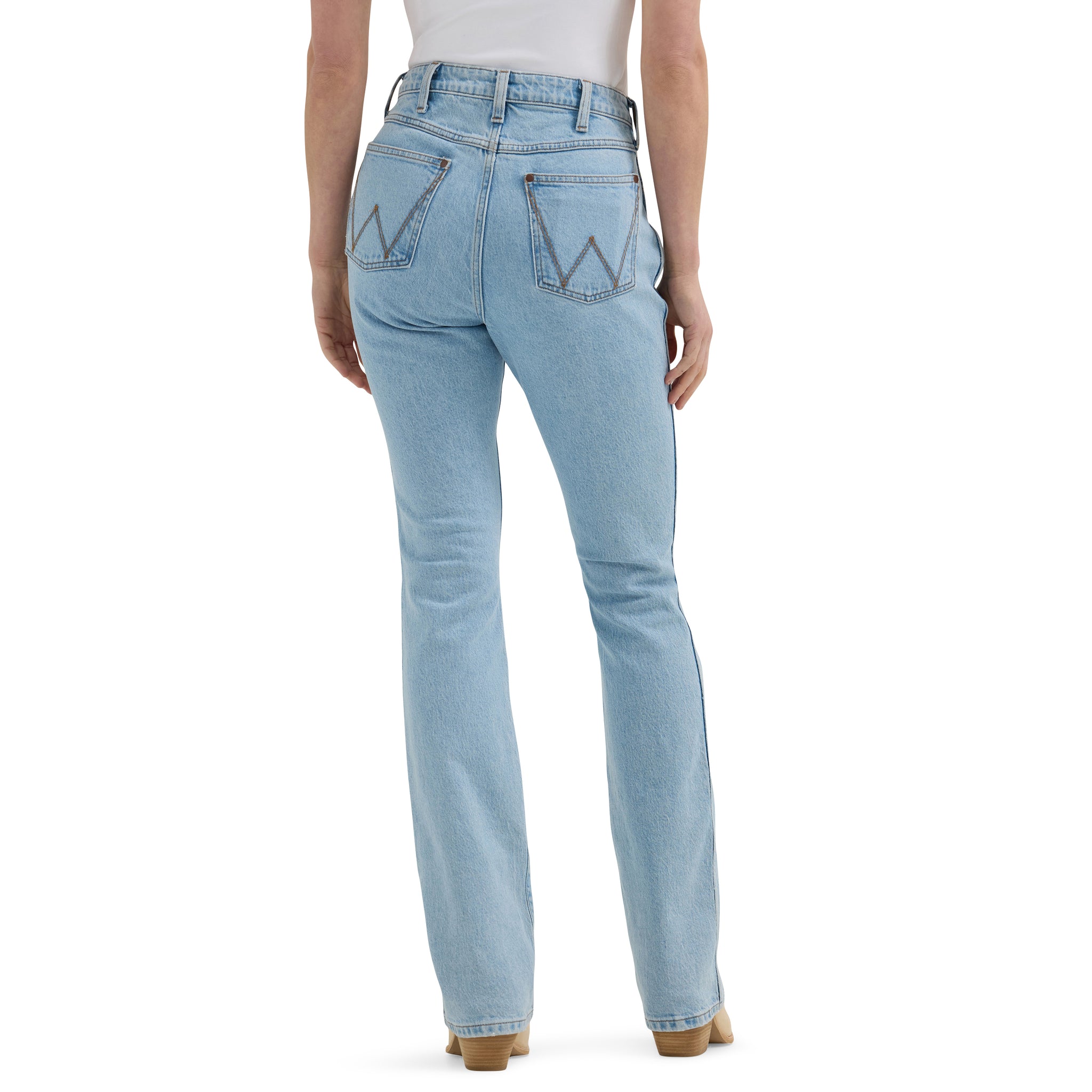 Wrangler Women's Retro Bailey High Rise Bootcut Denim Jeans, Lila