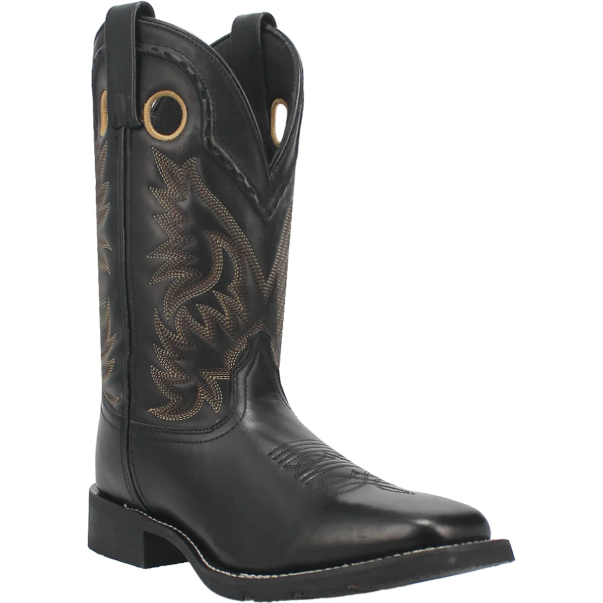 Laredo Men's Kane Square Toe Boot, Black