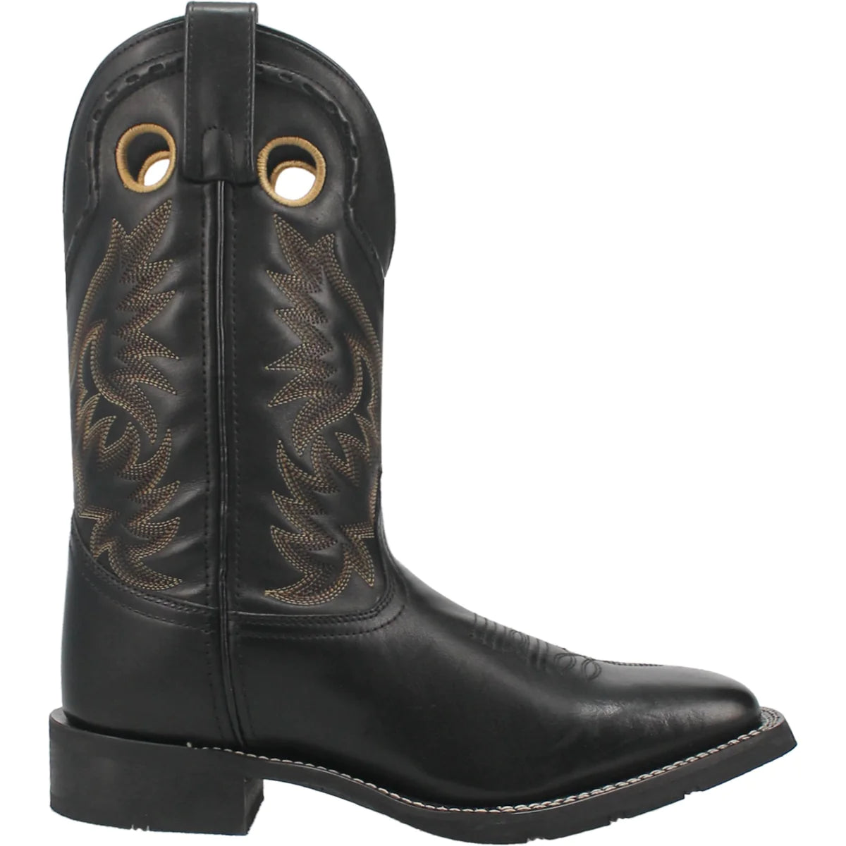 Laredo Men's Kane Square Toe Boot, Black