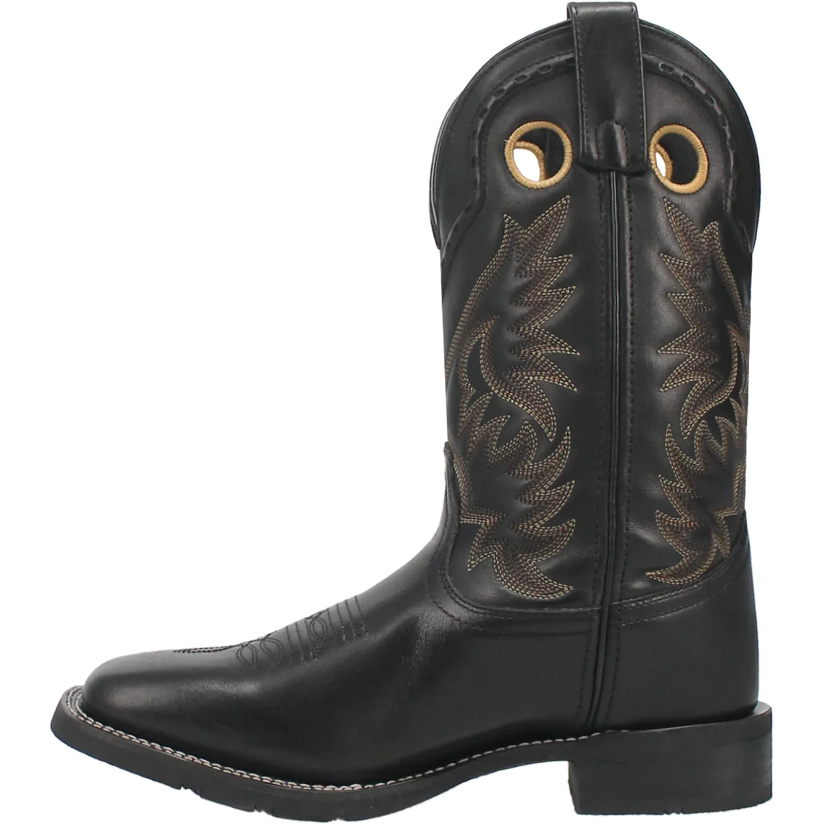 Laredo Men's Kane Square Toe Boot, Black