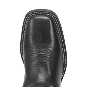 Laredo Men's Kane Square Toe Boot, Black