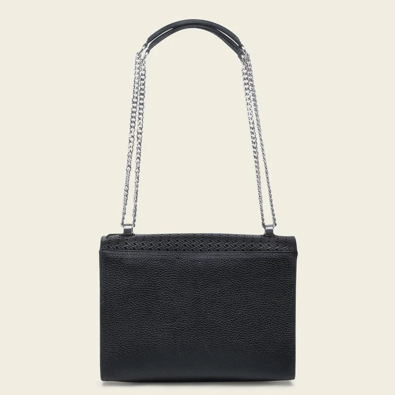 Cuadra Women's Stingray Embroidery Bag, Black