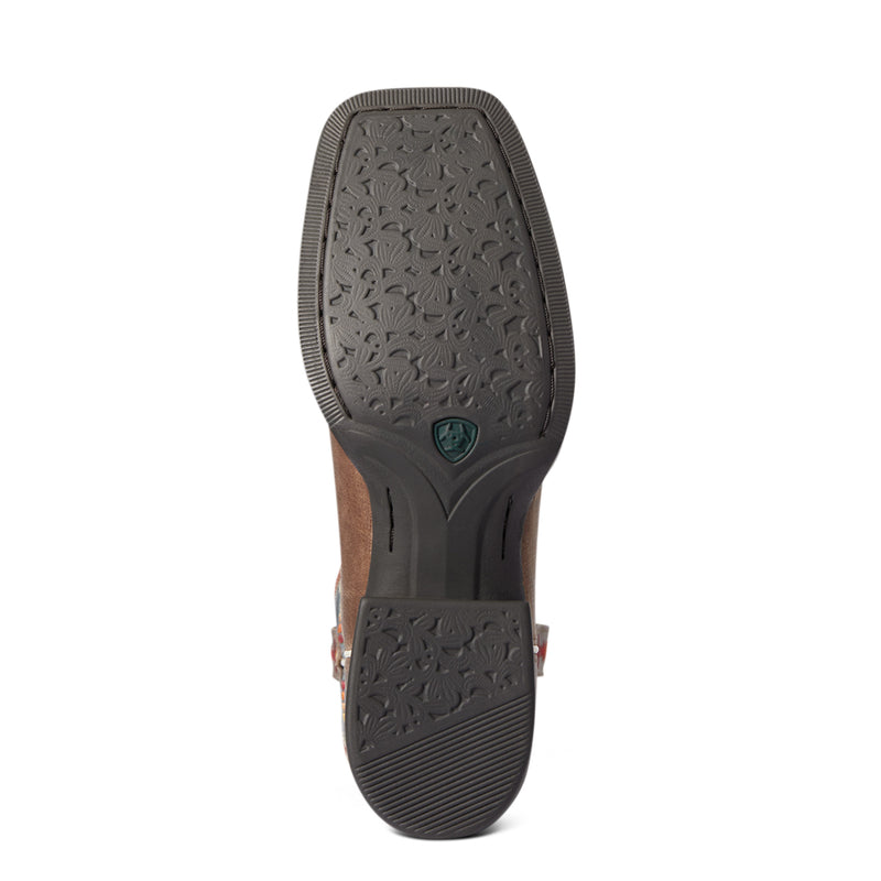 Ariat Women's Round Up Skyler Western Boot, Light Tan
