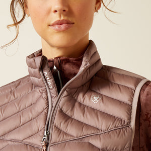 Ariat Women's Ideal Down Vest, Purple Dove