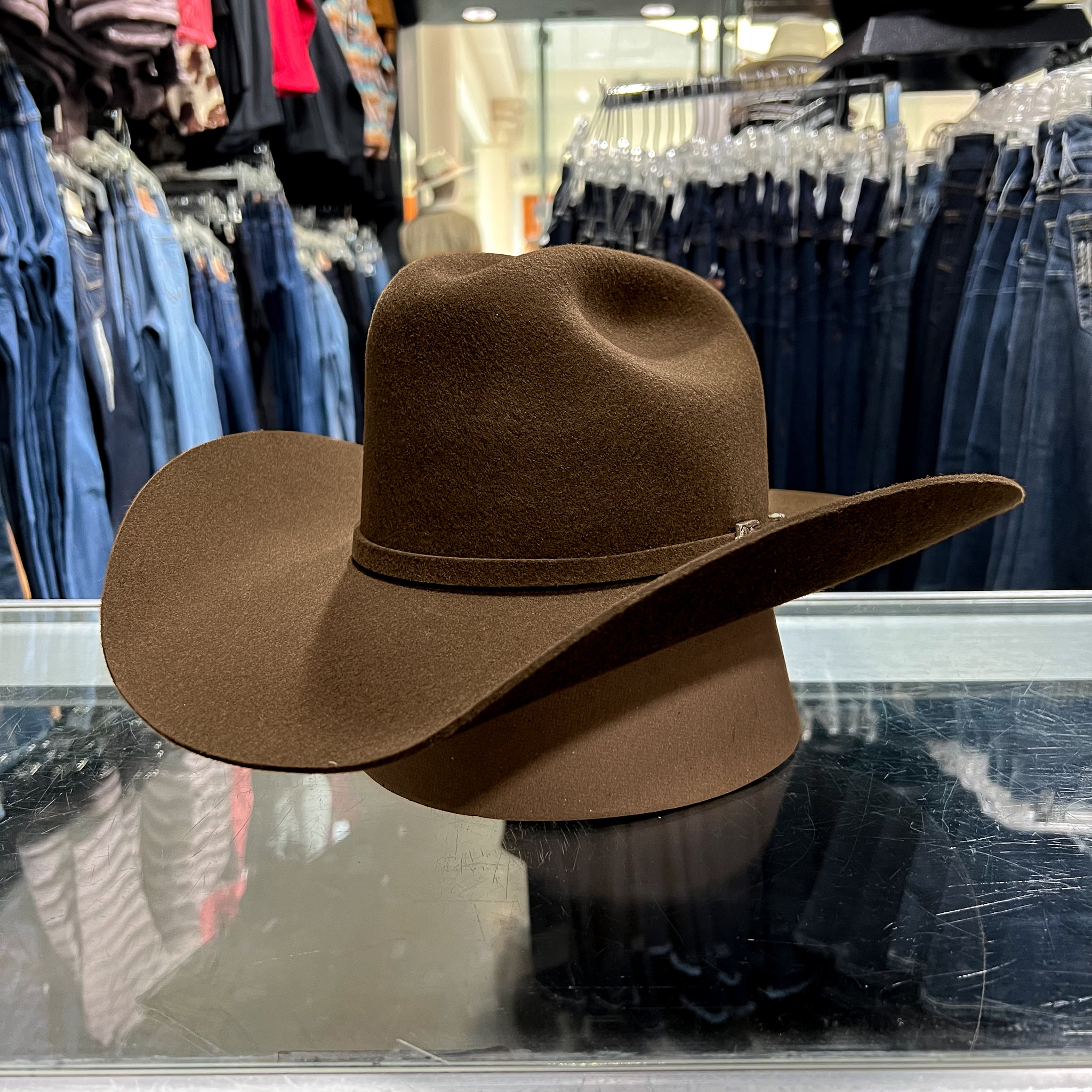 Stetson Men's 4X Apache Cowboy Hat, Mink