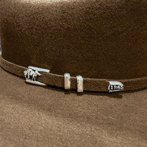 Stetson Men's 4X Apache Cowboy Hat, Mink
