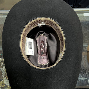 Stetson Men's 6X Adelante Cowboy Hat, Black