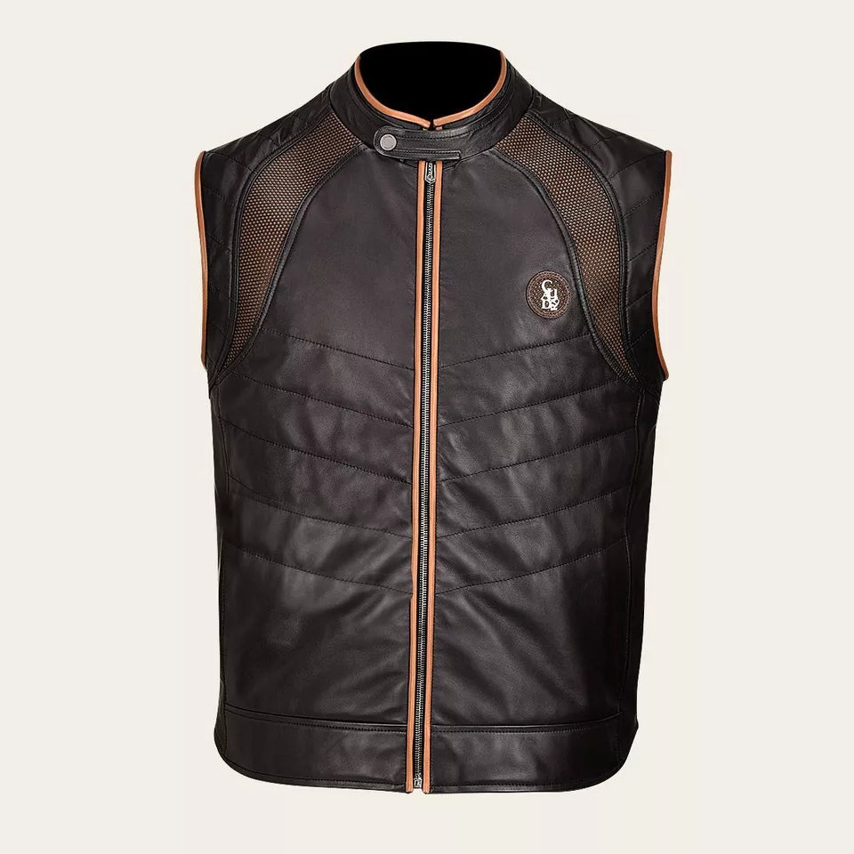 Cuadra Men's Lamb Vest, Black