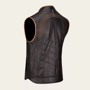 Cuadra Men's Lamb Vest, Black