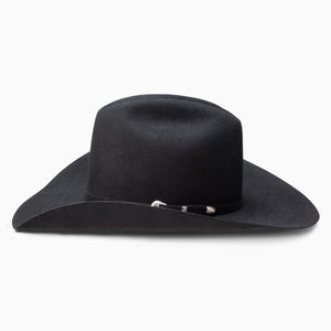 Resistol Men's 6X Midnight Cowboy Hat, Black
