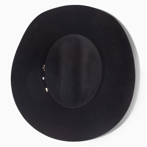 Resistol Men's 6X Midnight Cowboy Hat, Black