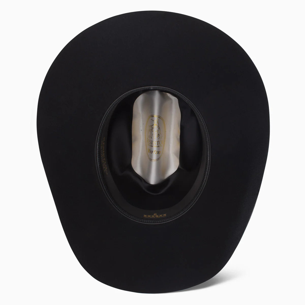 Resistol Men's 6X Midnight Cowboy Hat, Black