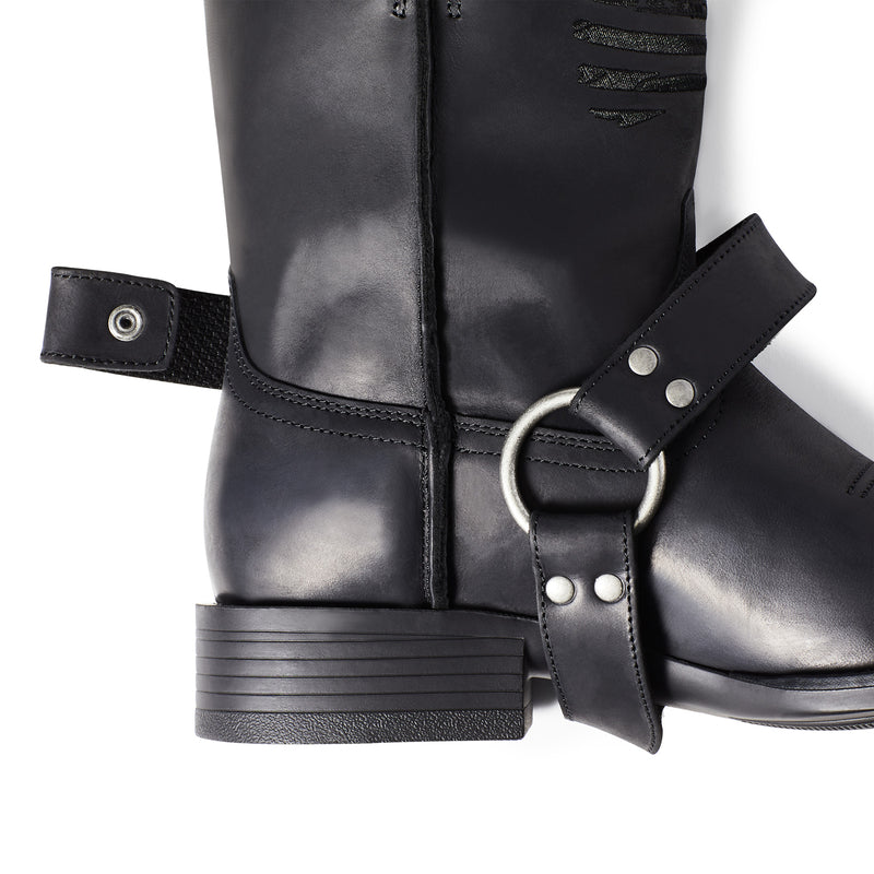 Ariat Men's Harness Patriot Ultra Western Boot, Black Ink