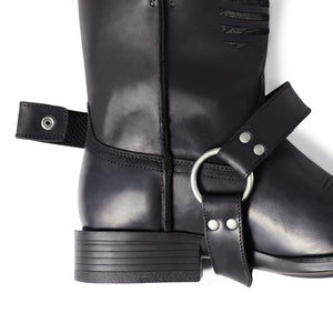 Ariat Men's Harness Patriot Ultra Western Boot, Black Ink