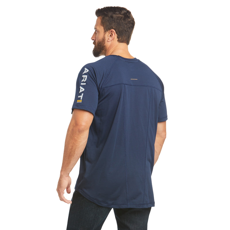 Ariat Men's Rebar Heat Fighter T-Shirt, Navy