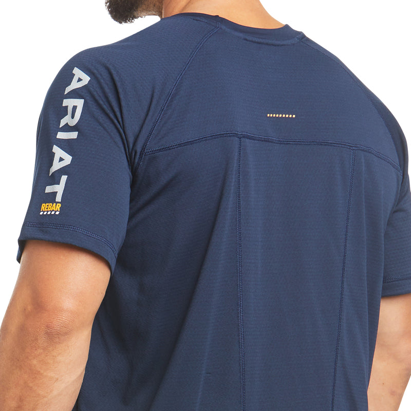 Ariat Men's Rebar Heat Fighter T-Shirt, Navy