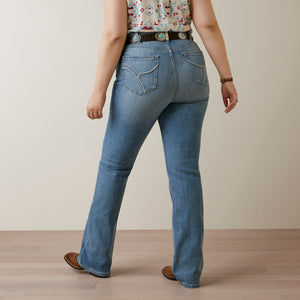 Ariat Women's R.E.A.L. Brianna Perfect Rise Bootcut Denim Jeans, Oklahoma