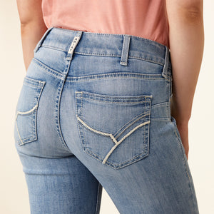 Ariat Women's R.E.A.L. Brianna Perfect Rise Bootcut Denim Jeans, Oklahoma