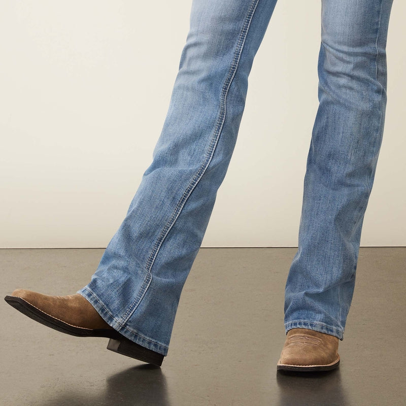 Ariat Women's R.E.A.L. Brianna Perfect Rise Bootcut Denim Jeans, Oklahoma