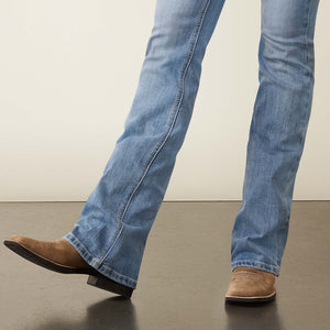 Ariat Women's R.E.A.L. Brianna Perfect Rise Bootcut Denim Jeans, Oklahoma