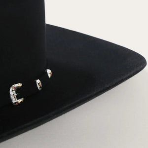 Stetson Men's 30X El Patron Premier Cowboy Hat, Black