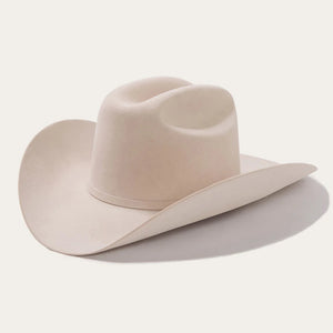 Stetson Men's 30X El Patron Premier Cowboy Hat, Silver Belly