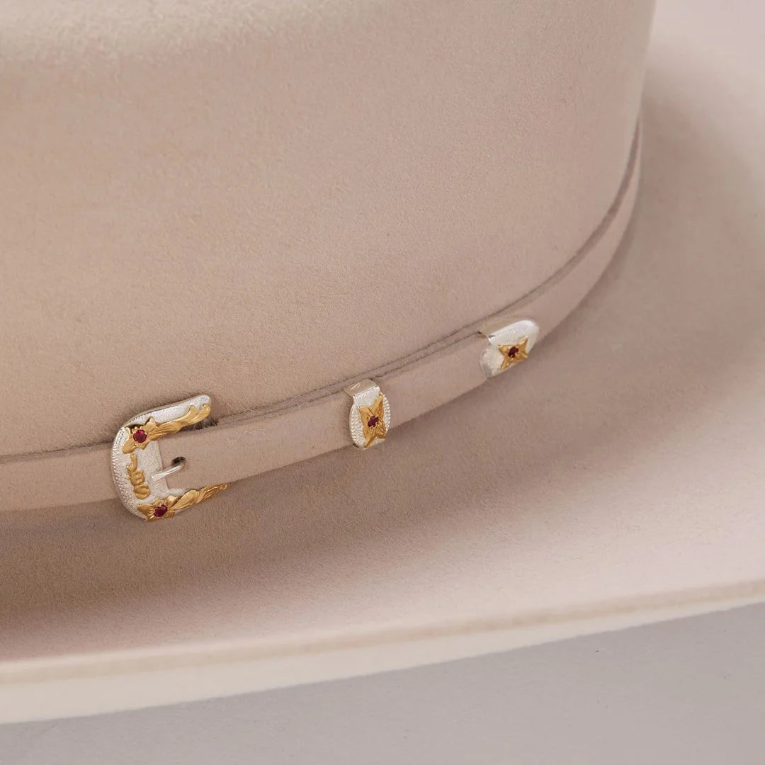 Stetson Men's 30X El Patron Premier Cowboy Hat, Silver Belly