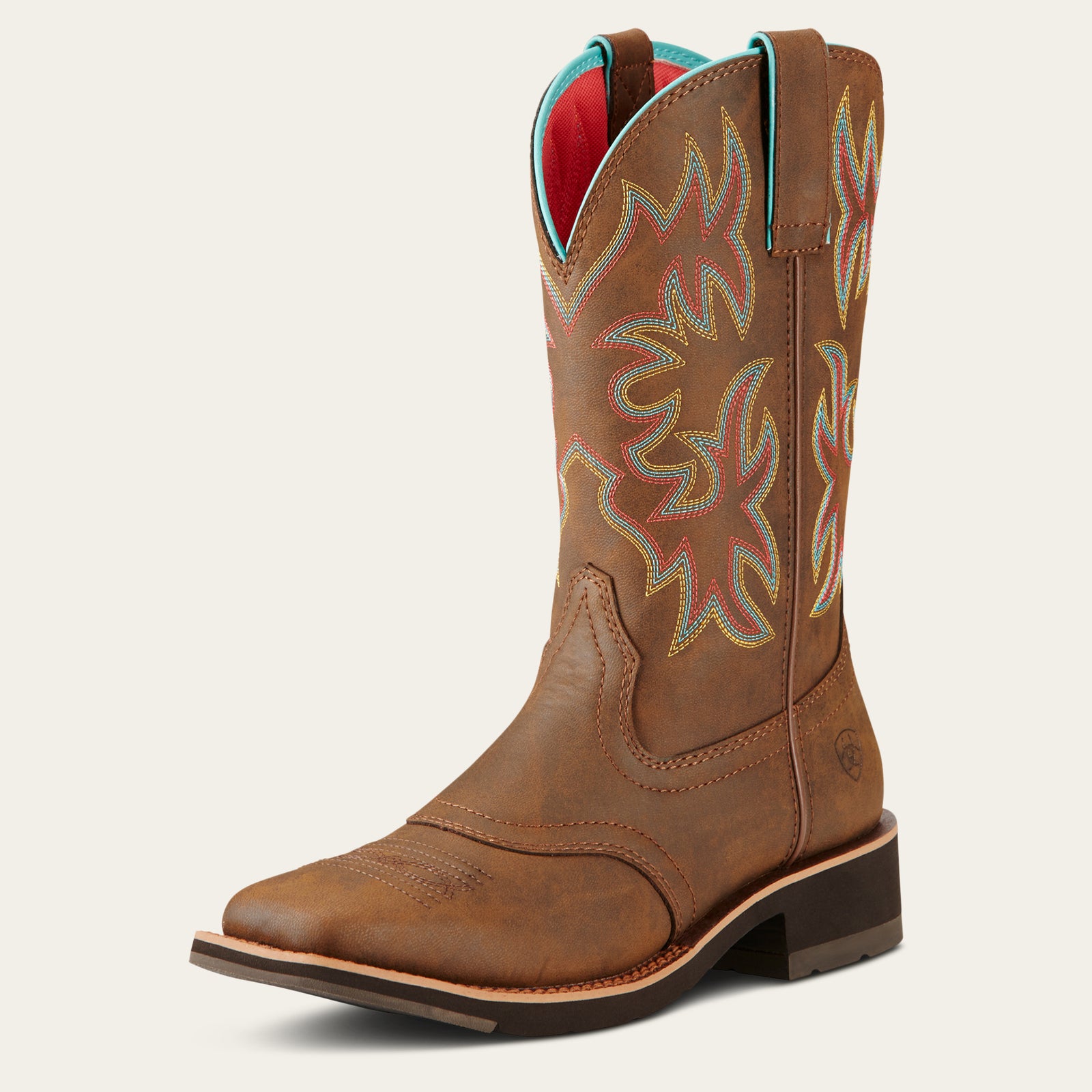 Ariat Women's Delilah Western Boot, Toasted Brown