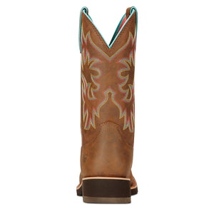 Ariat Women's Delilah Western Boot, Toasted Brown