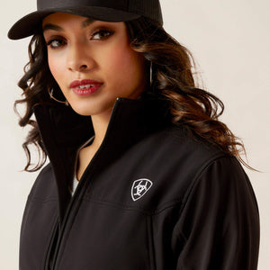 Ariat Women's Classic Team Softshell Mexico Jacket, Black