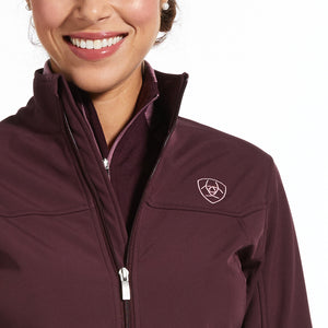 Ariat Women's New Team Softshell Jacket, Winetasting