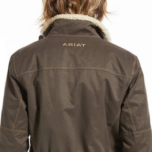 Ariat Women's REAL Grizzly Jacket, Banyan Bark